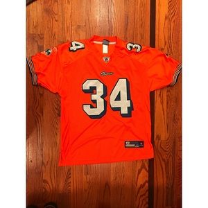 Ricky Williams Reebok Miami Dolphin NFL jersey